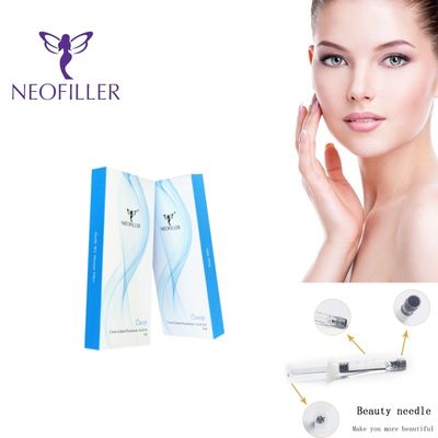 Neofiller 24mg/ml Hyaluronic Acid Dermal Filler สําหรับการเสริมหน้าที่ยาวนาน