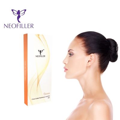 1 มล. 2 มล. Neofiller HA Dermal Filler สําหรับการยกใบหน้าและการรักษาริ้วรอย 9-12 เดือน
