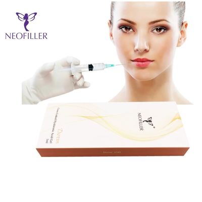 Neofiller 1ml 2ml หน้า จมูก ริมฝีปาก ขยาย Hyaluronic Dermal Filler 24mg/Ml