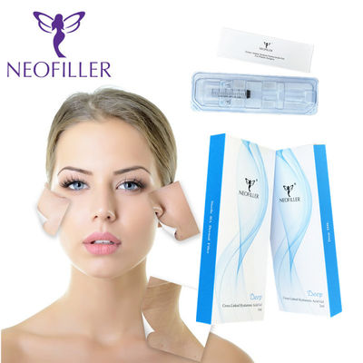อุณหภูมิห้องเก็บรักษา สารใส Hyaluronic Acid Filler Injections สําหรับชั้นผิวลด
