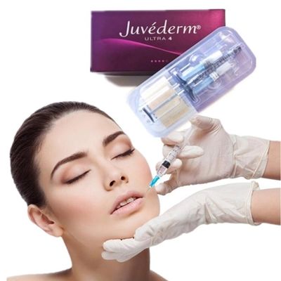 2 มิลลิลิตรของ Juvederm Hyaluronic Acid Dermal Filler สําหรับการเสริมริมฝีปาก