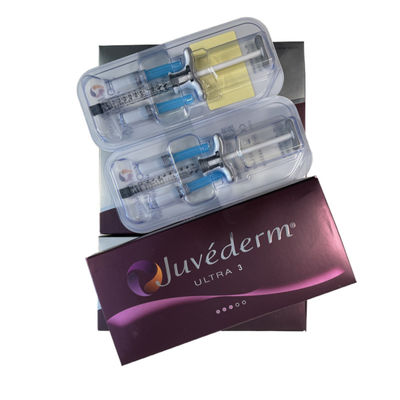 ไฮยอลูรอนิกแอซิด เจลเติมผิวหนัง Juvederm ริมฝีปาก ใบหน้า การเยียวยา สูตรเสริม