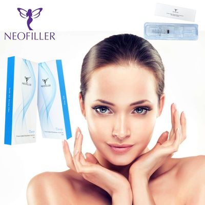 เก็บรักษาในอุณหภูมิห้อง Hyaluronic Acid Dermal Filler 2ml สําหรับผิวผอมและสดใส