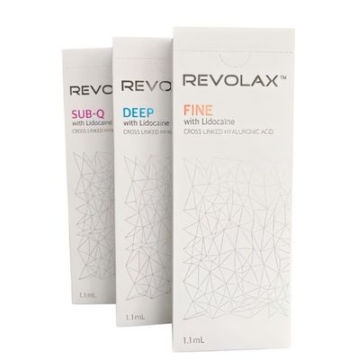 เกาหลี 1.1ml Revolax Cross Linked Dermal Filler Injection สำหรับปริมาณใบหน้า