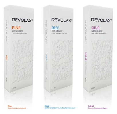 Revolax Dermal Filler 1.1ml ไฮยัลโรนอนิกแอซิดสําหรับริมฝีปาก