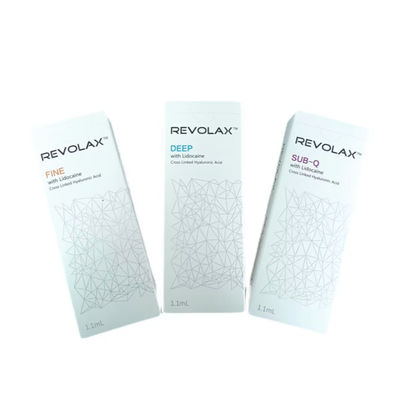 Revolax Dermal Filler Hyaluronic Acid สําหรับ 6-12 เดือน ผลลัพธ์ลับสําหรับลักษณะธรรมชาติและเยาว์