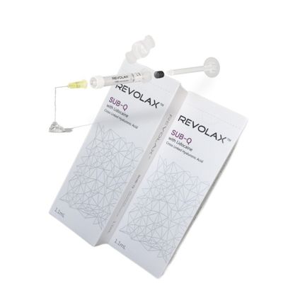 หน้า Revolax Dermal Filler ไฮยอลูรอนิกแอซิดยาวนานสําหรับ 6-12 เดือนของความงามธรรมชาติ