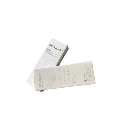 หน้า Revolax Dermal Filler ไฮยอลูรอนิกแอซิดยาวนานสําหรับ 6-12 เดือนของความงามธรรมชาติ