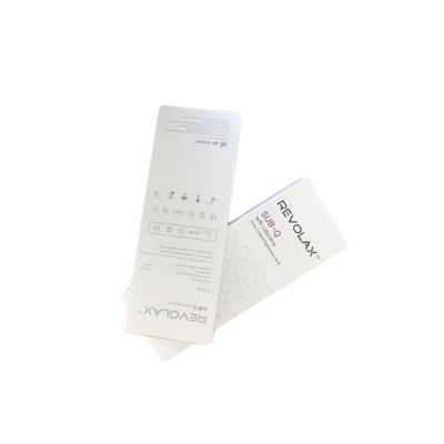 หน้า Revolax Dermal Filler ไฮยอลูรอนิกแอซิดยาวนานสําหรับ 6-12 เดือนของความงามธรรมชาติ