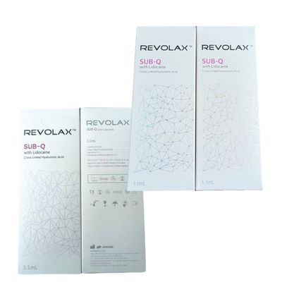 6-12 เดือน ความยาวของผล Revolax Dermal Filler สําหรับลักษณะที่ธรรมชาติและสดชื่น