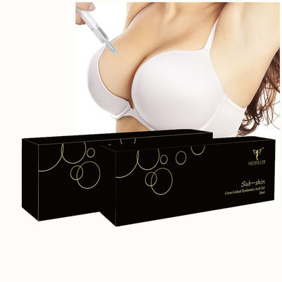 อุณหภูมิห้องเก็บ 24mg-ml Hyaluronic Acid Dermal FILLER Cross-Linked ฉีดเจล Facial Volume Enhancement