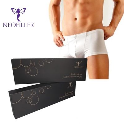 สารเติมเต็มผิวหนังไฮยาลูรอนิค แอซิด สำหรับการลดเลือนริ้วรอยบนใบหน้า คาง แก้ม ริมฝีปาก และร่างกาย