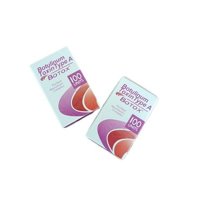 สารเติมเต็มผิวหนังยอดนิยม โบท็อกซ์ ลดเลือนริ้วรอยบนใบหน้า โบทูลินัม ท็อกซิน 100 ยูนิต