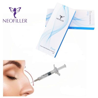 ไฮยอลูรอนิกแอซิด Dermal Filler 1ml-20ml สําหรับการเยียวยาใบหน้า