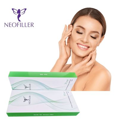 สารเติมผิวหนังกรดไฮยอลูรอนิกที่ได้รับการรับรองจาก CE 10ml 20ml เจลฉีดหน้าร่างกาย