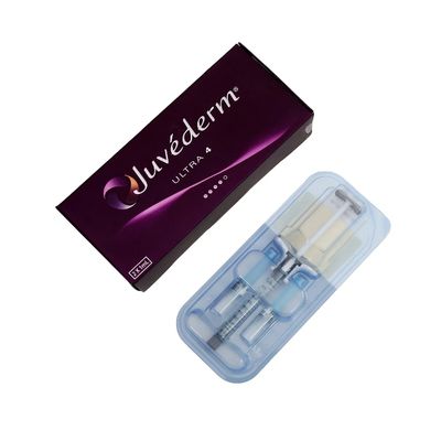 Juvederm Ultra 4 แบบ Cross Linked 2 หลอด หลอดละ 1 มล. สารเติมเต็มผิวหนังชนิดฉีด