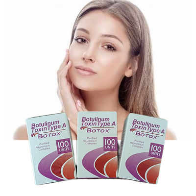 สารเติมเต็มผิวหนังยอดนิยม โบท็อกซ์ ลดเลือนริ้วรอยบนใบหน้า โบทูลินัม ท็อกซิน 100 ยูนิต