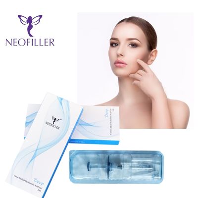 Neofiller Cross-Linked 2ml Hyaluronic Acid Dermal FILLER Deep Line จมูก Contour ฉีดเจล Facial Enhancement