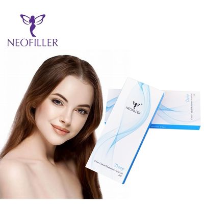 ฉีด Neofiller Deep 1ml 2ml HA Dermal Filler สำหรับริ้วรอยลึก