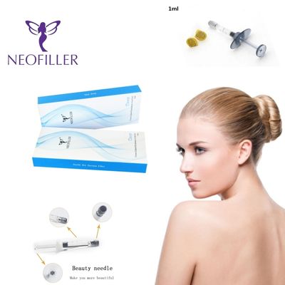 เครื่องเติมกรดไฮยอลูรอนิกสับสนผิวหนังที่มีปริมาณ 24mg/ml ระยะเวลา 9-12 เดือนอายุยืน