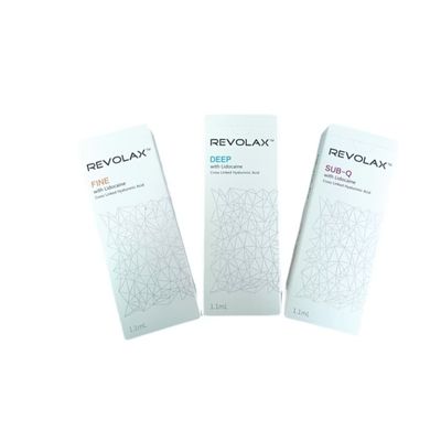 Revolax Dermal Filler ด้วยการฉีดกรดไฮยอลูรอนิก สําหรับการเยียวยาใบหน้า 6-12 เดือน