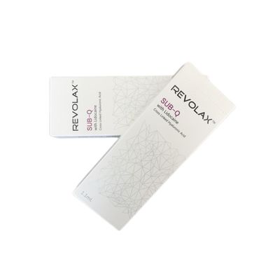 เครื่องเติมผิวหนัง Sub-Q Revolax ละเอียดลึก มีความคล่องคล่องและยืดหยุ่นสําหรับการฟื้นฟูปริมาณผิวหน้าที่ดูธรรมชาติ