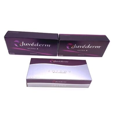 ร่างผิวหน้า Juvederm Dermal Filler Hyaluronic Acid ที่เชื่อมต่อกัน