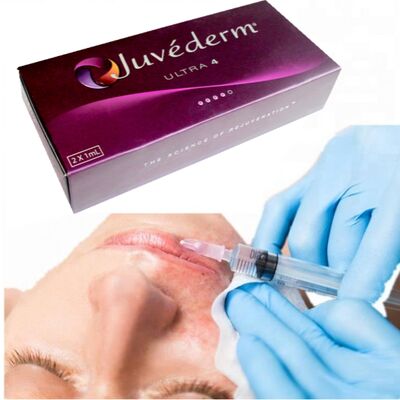 ร่างผิวหน้า Juvederm Dermal Filler Hyaluronic Acid ที่เชื่อมต่อกัน
