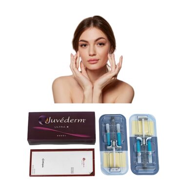 ร่างผิวหน้า Juvederm Dermal Filler Hyaluronic Acid ที่เชื่อมต่อกัน