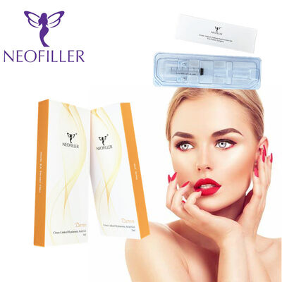 Neofiller 24mg-ml ไฮยอลูรอนิกแอซิด Dermal Filler Cross-linked Injectable Gel 9-12 เดือน การเพิ่มอายุยืน