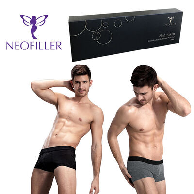 ฟิลเลอร์ผิวหนังกรดไฮยาลูโรนิกใสเจลฉีดแบบเชื่อมโยงข้ามห้องเก็บอุณหภูมิฟื้นฟูผิวหน้า