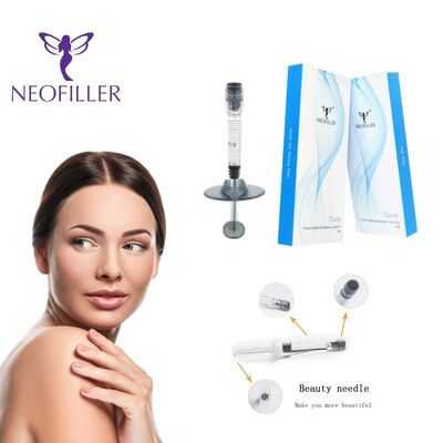 Neofiller 24mg-ml Hyaluronic Acid Dermal FILLER เข็มฉีดยาปราศจากเชื้อเจลฉีดผิวหน้า Enhancement