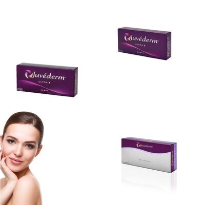 Advanced Juvederm Dermal Filler Hyaluronic Acid Injectable Gel สูตรเสริมความสวยงามของใบหน้า