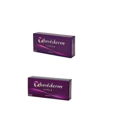 Advanced Juvederm Dermal Filler Hyaluronic Acid Injectable Gel สูตรเสริมความสวยงามของใบหน้า