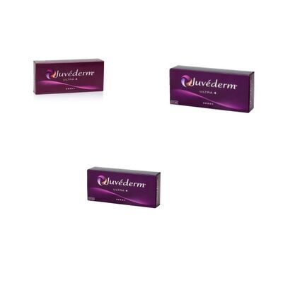 สัมเมตรภาพใบหน้า Juvederm Dermal Filler Hyaluronic Acid เจลฉีดเสริมริมฝีปาก