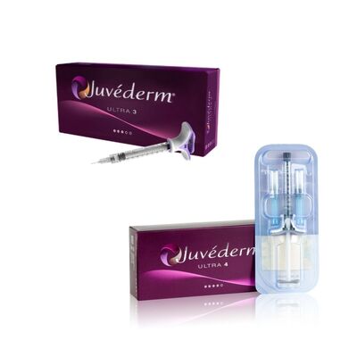 ผลิตภัณฑ์เสริมความงาม Juvederm ชนิดเจล ความเข้มข้น 20 มก./มล. ออกแบบมาสำหรับการศัลยกรรมตกแต่งและการรักษาลดริ้วรอย