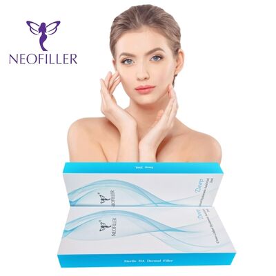 Neofiller 2ml Hyaluronic Acid Dermal Filler 24mg-ml เจลฉีด หน้า จมูก ลิป ขยายขนาด