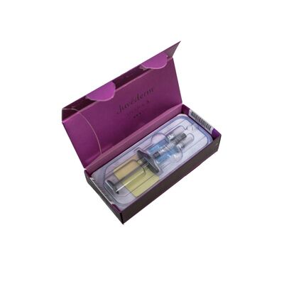 ผิวหน้า Juvederm Dermal Filler ด้วยกรดไฮยอลูรอนิก ออกแบบเพื่อปรับปรุงความยืดหยุ่นของผิวหนังและลดสัญญาณของการแก่ตัวบนใบหน้า