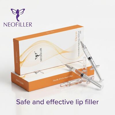 สารสกัดส่วนชีวภาพ 1 มิลลิลิตร ไฮยอลูรอนิกแอซิด Dermal Filler Cross Linked Injectable Gel 24 เดือน