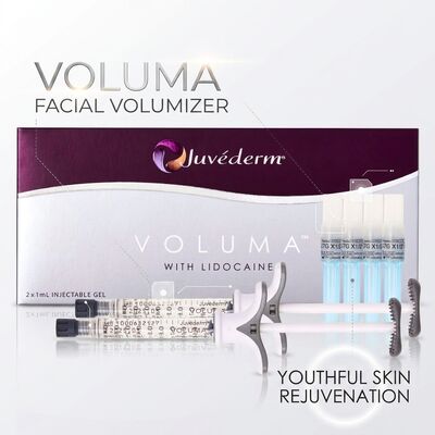 Gel Juvederm Dermal Filler ผลิตภัณฑ์ต่อต้านริ้วรอย ออกแบบมาเพื่อลดเลือนริ้วรอยและปรับรูปหน้าให้เรียวขึ้นอย่างมืออาชีพ