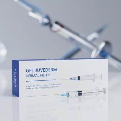 Gel Juvederm Dermal Filler anti Wrinkles product designed to smooth wrinkles and enhance facial contours for professional