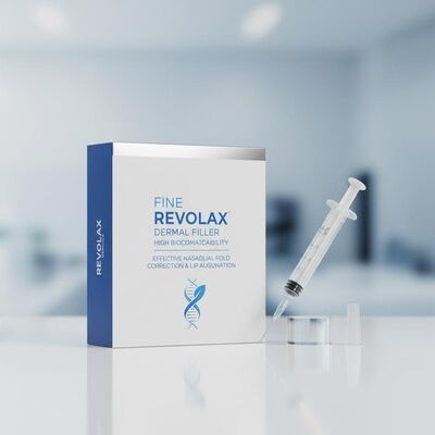 Revolax Dermal Filler ที่ละเอียด มีความเข้ากันทางชีวภาพสูง สําหรับการแก้ไขหุ้มจมูกและขยายริมฝีปากที่มีประสิทธิภาพ