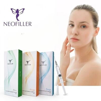 นีโอฟิลเลอร์ ผิวหนัง Hyaluronic Acid ที่เชื่อมต่อกัน