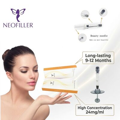นีโอฟิลเลอร์ ผิวหนัง Hyaluronic Acid ที่เชื่อมต่อกัน