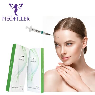27G Needle Hyaluronic Acid Dermal Filler Radiesse OEM Service เจลฉีดสําหรับการปรับรูปร่างใบหน้าและการแก้ไขริ้วรอย