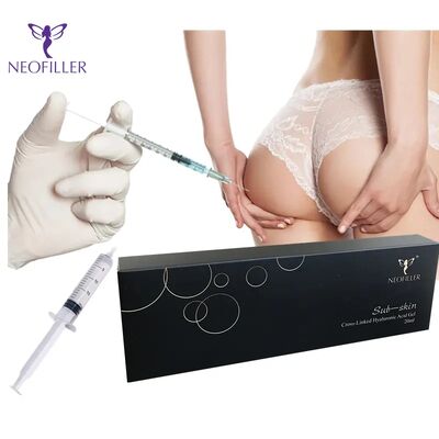 Neofiller หน้า ไฮยอลูรอนิกแอซิด ผิวหนัง เติมริมฝีปาก จมูก ใบหน้า เจลฉีด น้ําหนักยาวนาน เนื้อเยื่อเรียบ