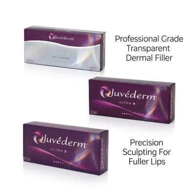 การทำศัลยกรรมพลาสติก Juvederm Dermal Filler ความเข้มข้น 20mgMl อายุการใช้งาน 9-12 เดือนเหมาะสำหรับการเสริมสร้างรูปทรงใบหน้าและการฟื้นฟูผิว