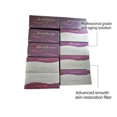 ปริมาตรของเข็มฉีดยา 1 มล. เข็มฉีดยา Juvederm Dermal Filler ให้ระยะเวลาความปลอดภัย 9 ถึง 12 เดือนเหมาะสำหรับการฟื้นฟูผิว