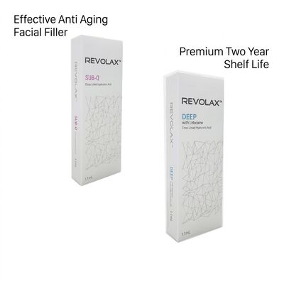 Hyaluronic Acid Revolax Dermal Filler โซลูชั่นฉีดที่ปลอดภัยสําหรับการบํารุงผิวหน้า ลดริ้วรอยและบํารุงผิว
