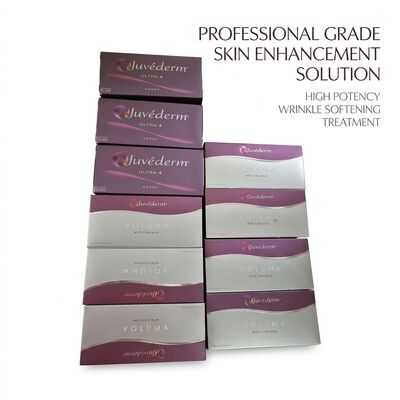 ปริมาตรของเข็มฉีดยา 1 มล. เข็มฉีดยา Juvederm Dermal Filler ให้ระยะเวลาความปลอดภัย 9 ถึง 12 เดือนเหมาะสำหรับการฟื้นฟูผิว